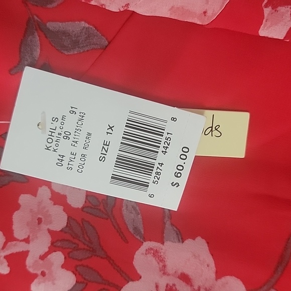 Juniors' Plus Size Speechless Ruffled High-Low Hem Maxi Dress - Picture 3 of 6